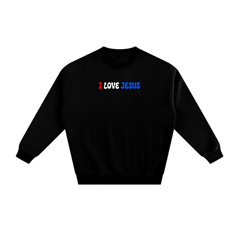 USA I Love Jesus Sweatshirt