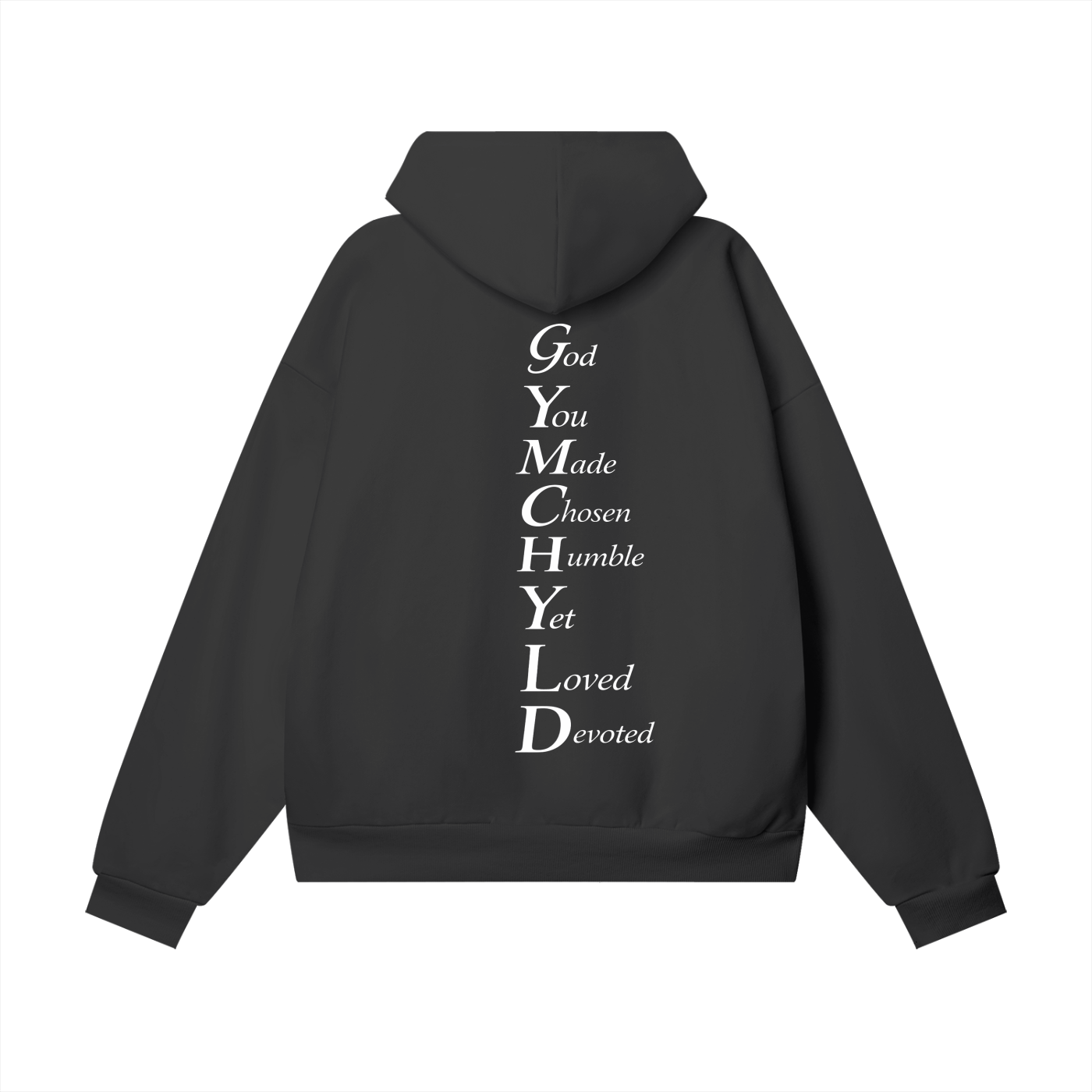 G-Y-M-C-H-Y-L-D Hidden Pocket Fleece Hoodie