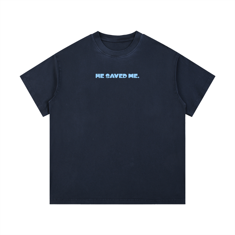 He Saved Me Cotton T-Shirt