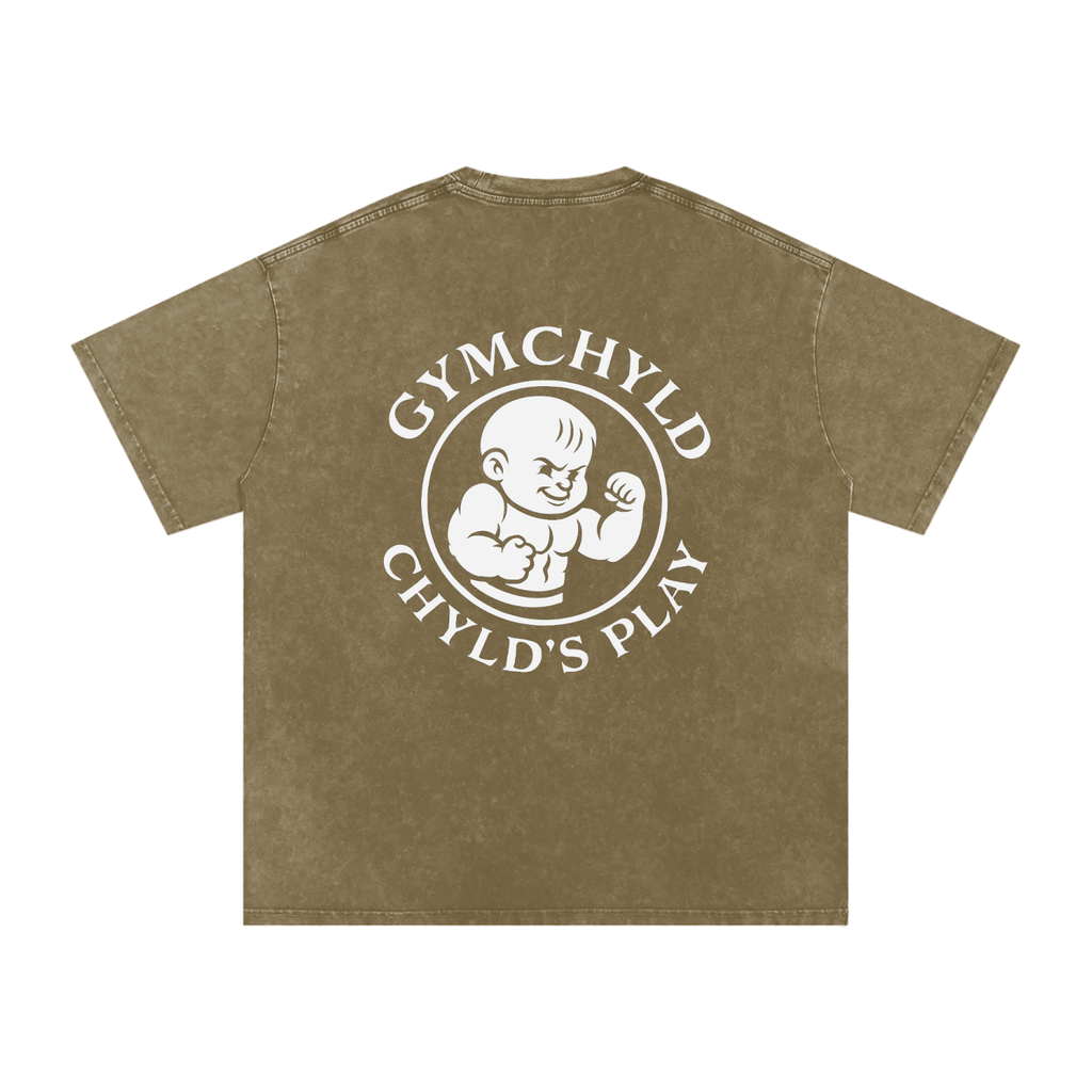 GymChyld "Chyld's Play" Exclusive Oversized Cotton T-Shirt