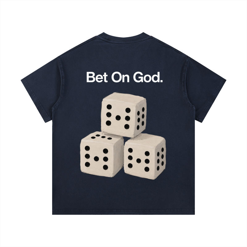 Bet On God Cotton T-Shirt