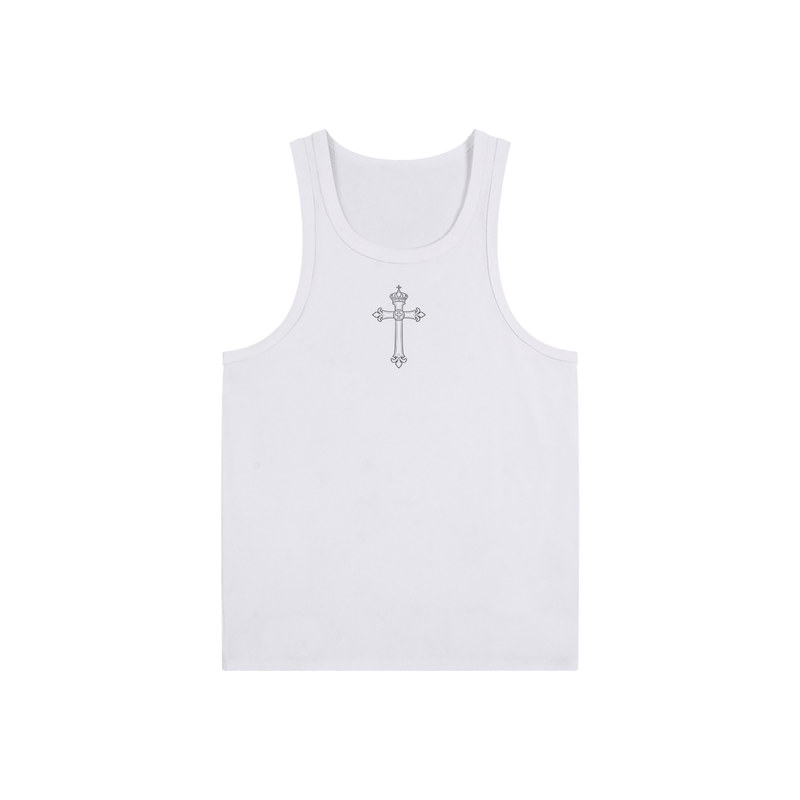 Royal White Wife Beater