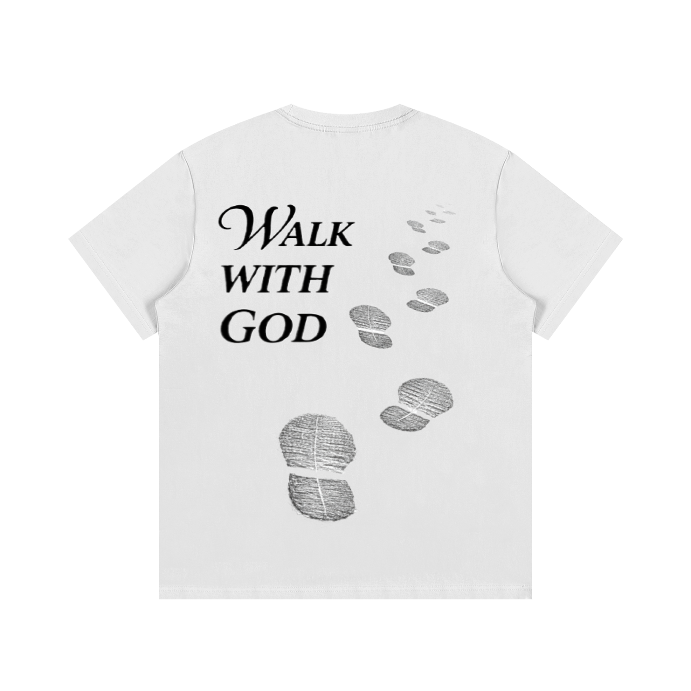 Steps Toward God Cotton T-Shirt