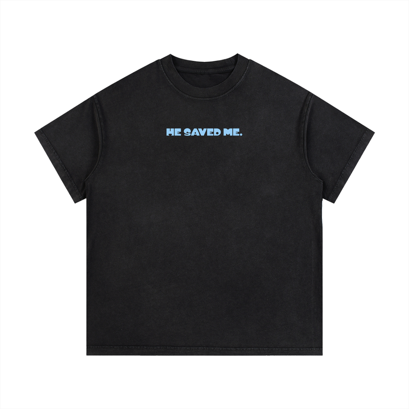 He Saved Me Cotton T-Shirt