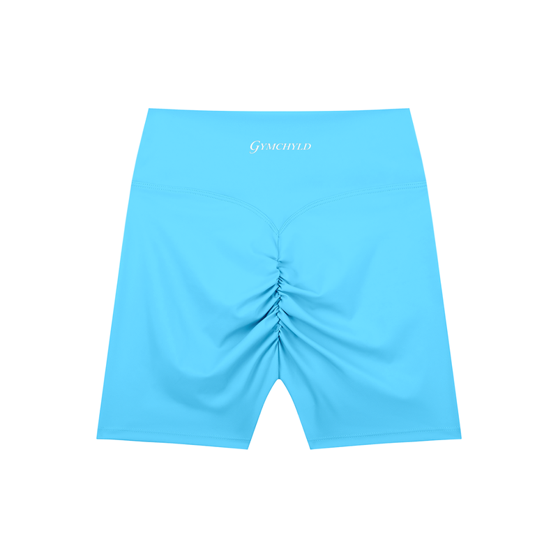 Classic High-Waisted Blend Biker Shorts