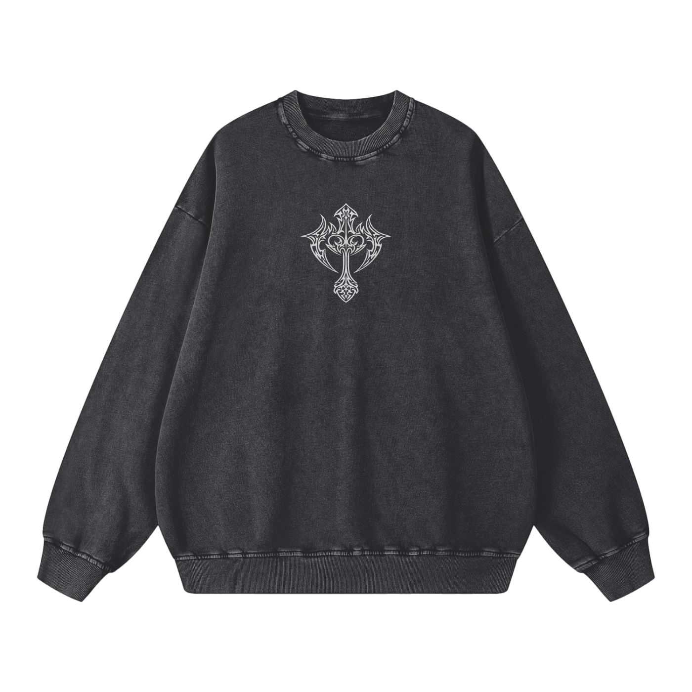 GymChyld "2007" Faith Crewneck Sweatshirt