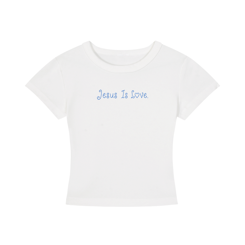 Jesus Is Lord Women's Cropped T-Shirt