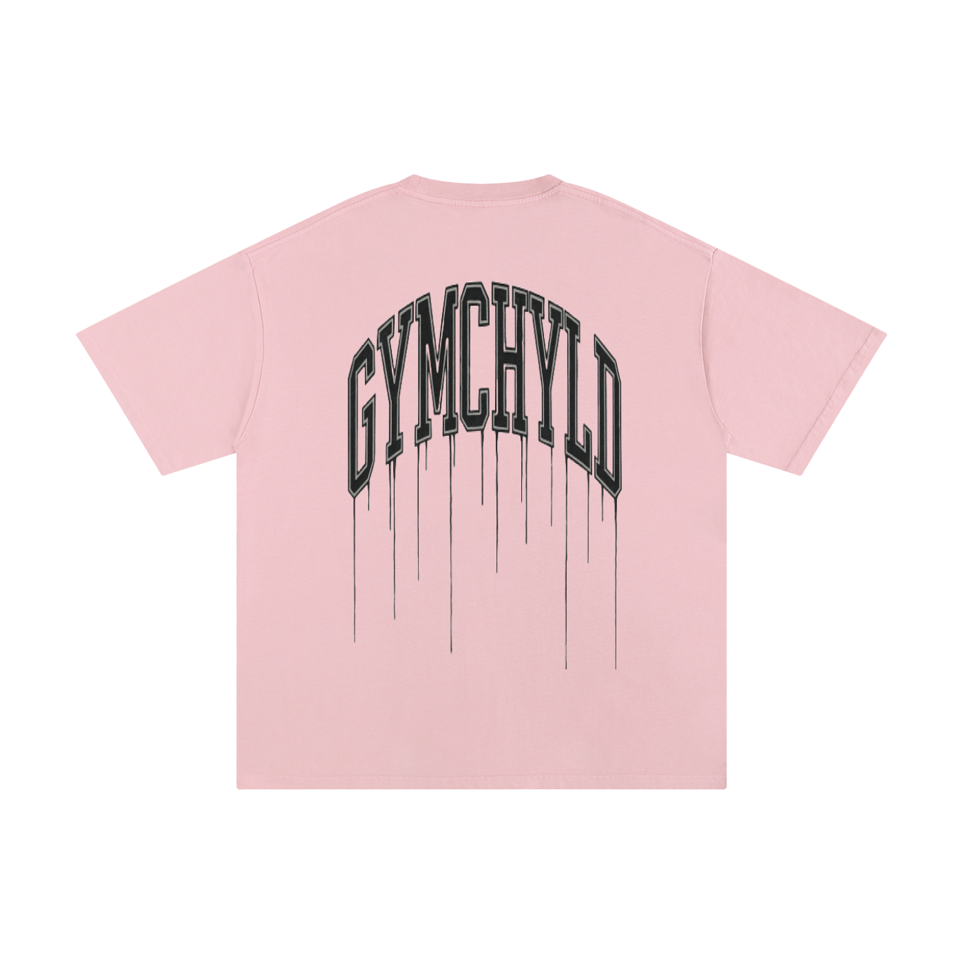 GymChyld Shadow Series T-Shirt Arch Print Back