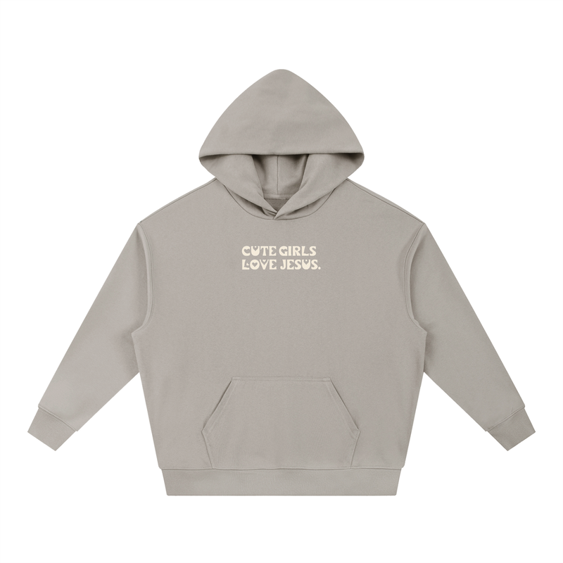 Cute Girls Love Jesus Hoodie