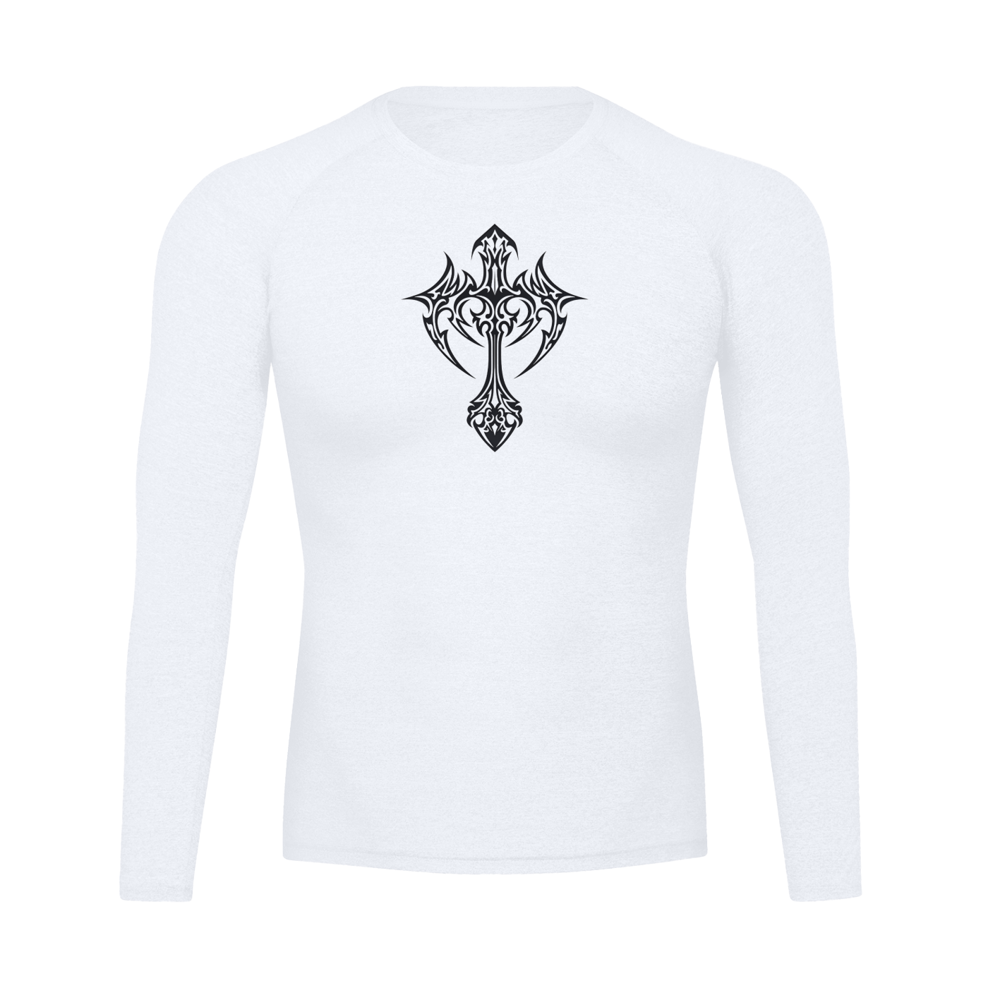 GymChyld "Iron Faith" Compression Shirt Long Sleeve